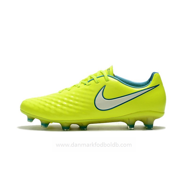 Nike Magista Opus Ii FG Fodboldstøvler Herre – Guld Hvid